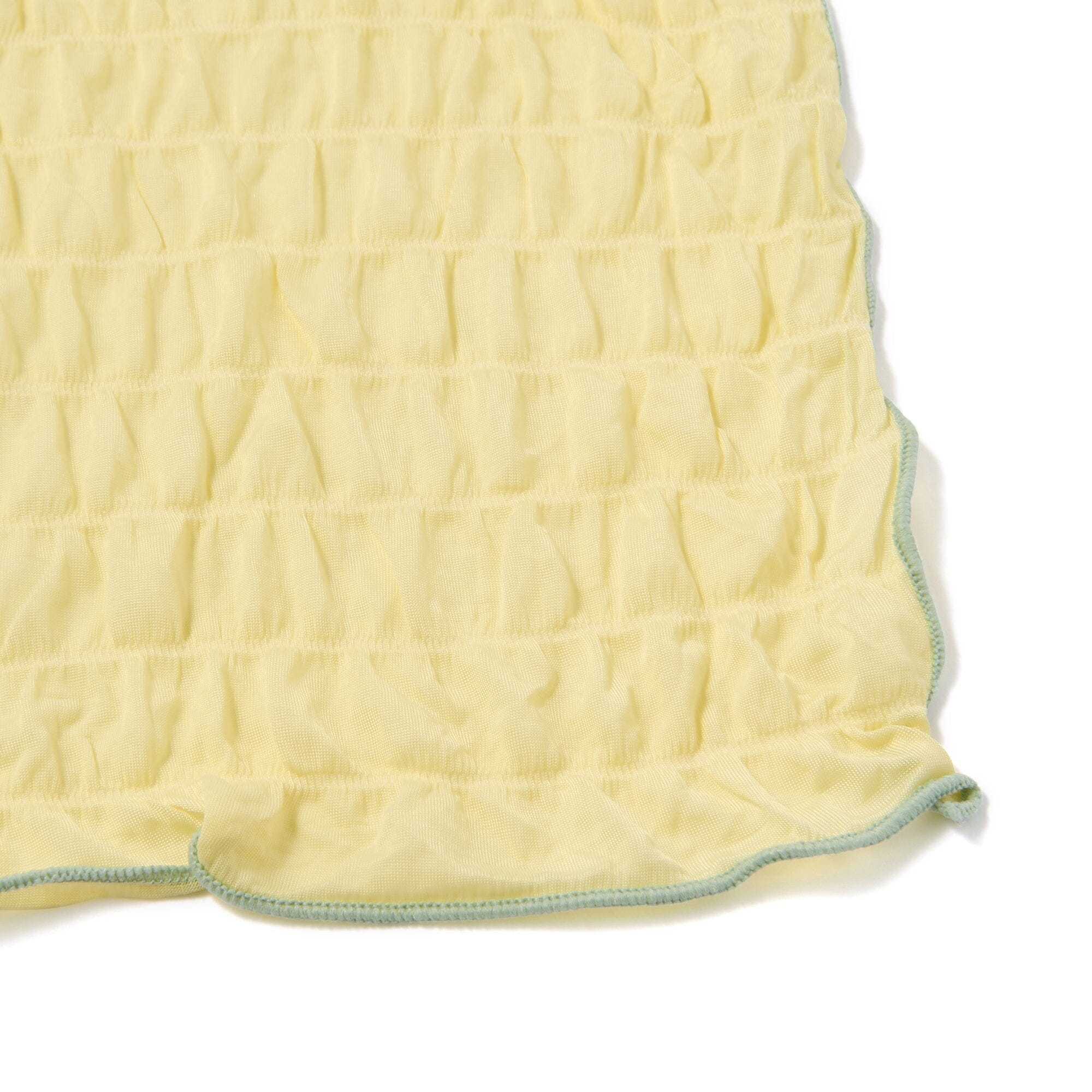 Cool Ripple Blanket Single 1400 X 2000  Yellow X Light Green