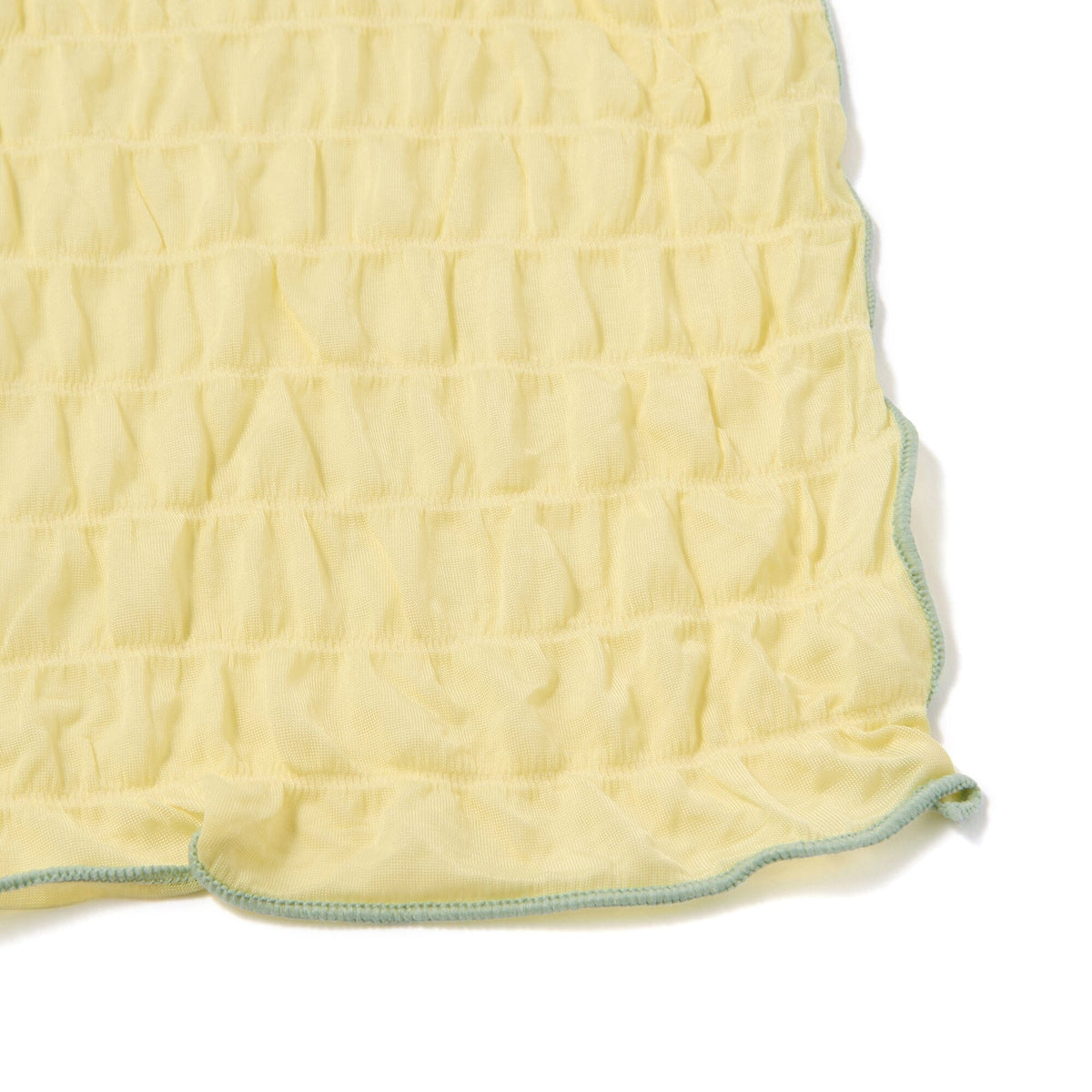 Cool Ripple Blanket Single 1400 X 2000  Yellow X Light Green