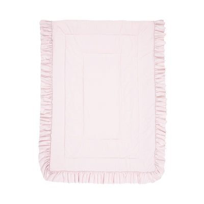 Fuwaro Cooling Comforter Ruffle Single Pink