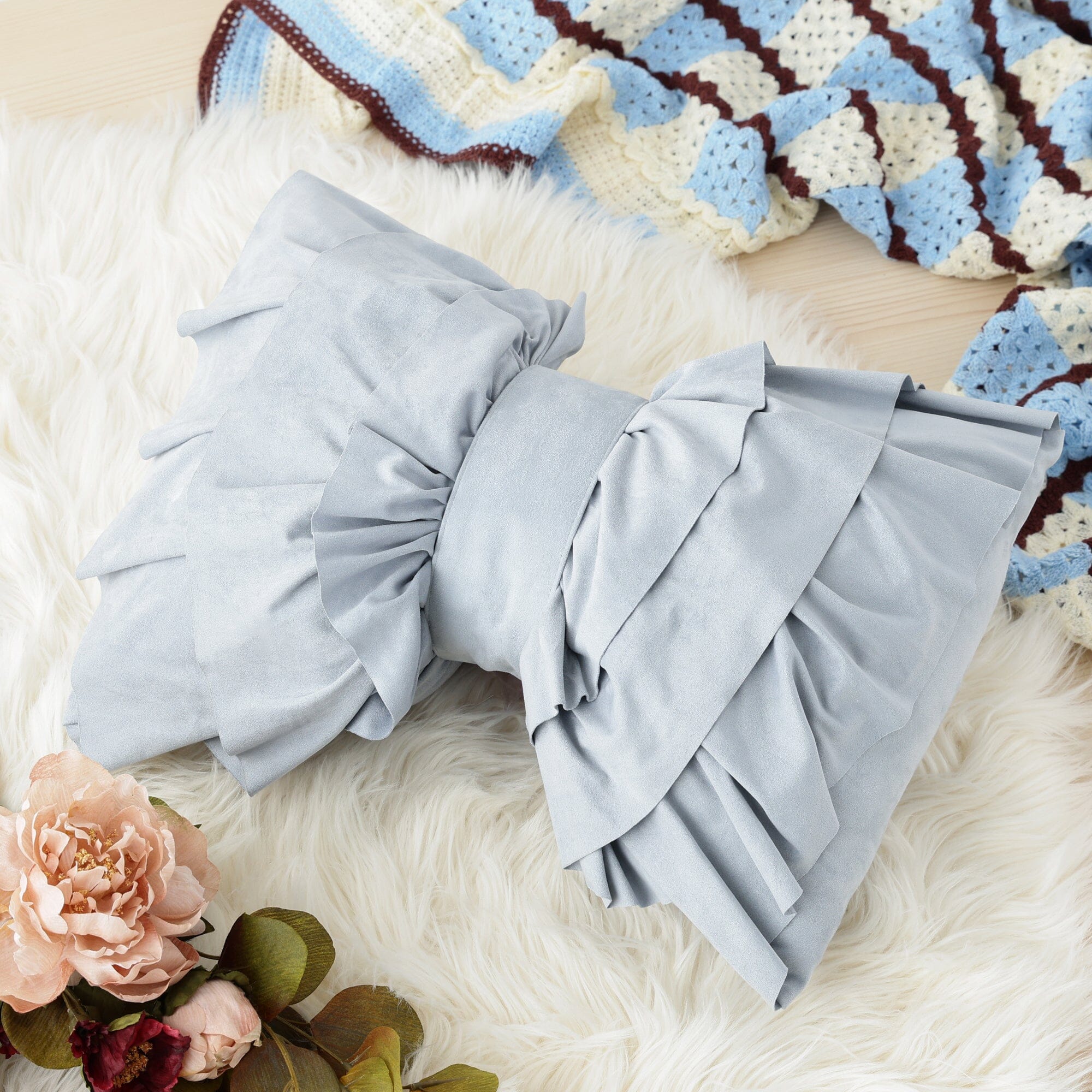 Ririyu Cushion Light Blue