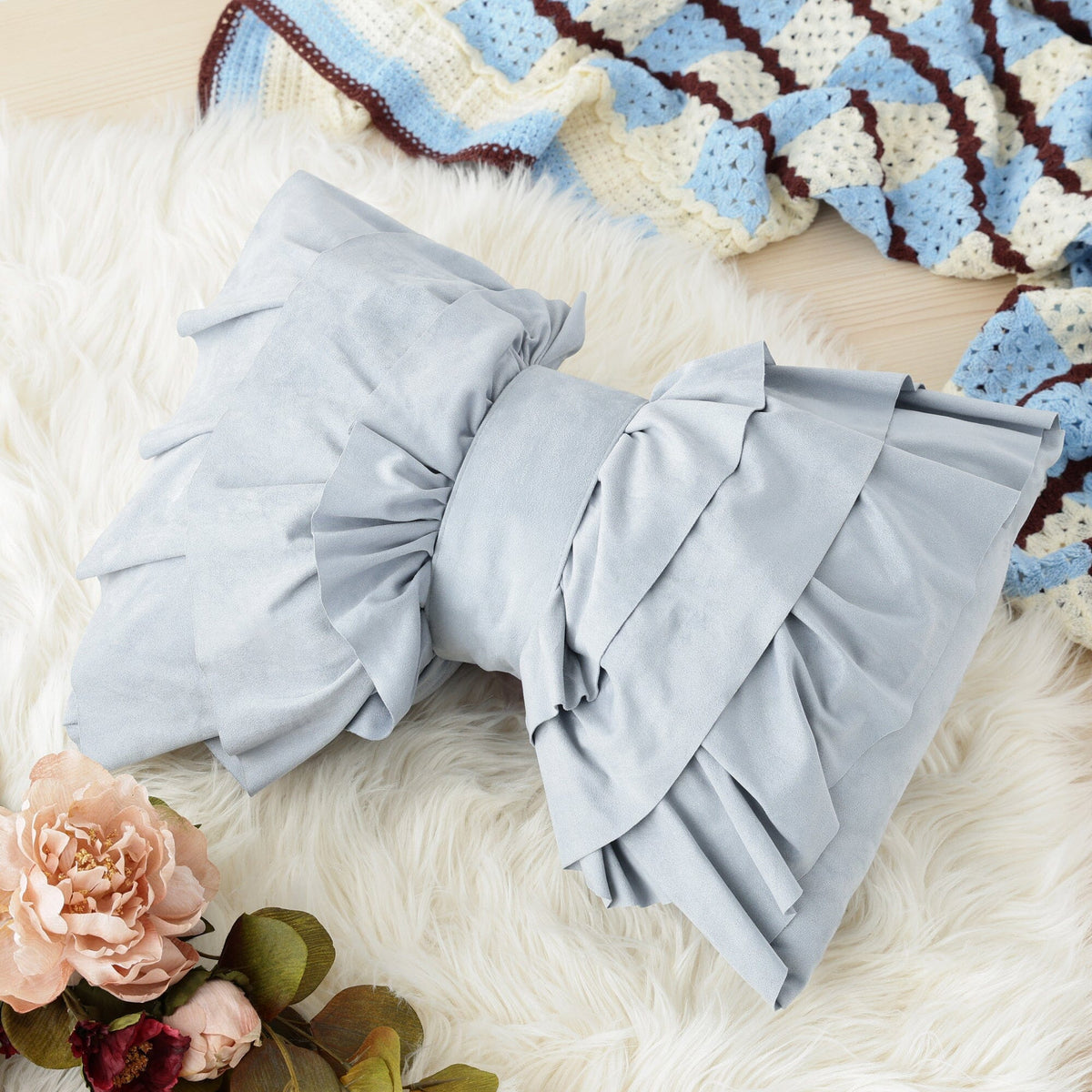 Ririyu Cushion Light Blue