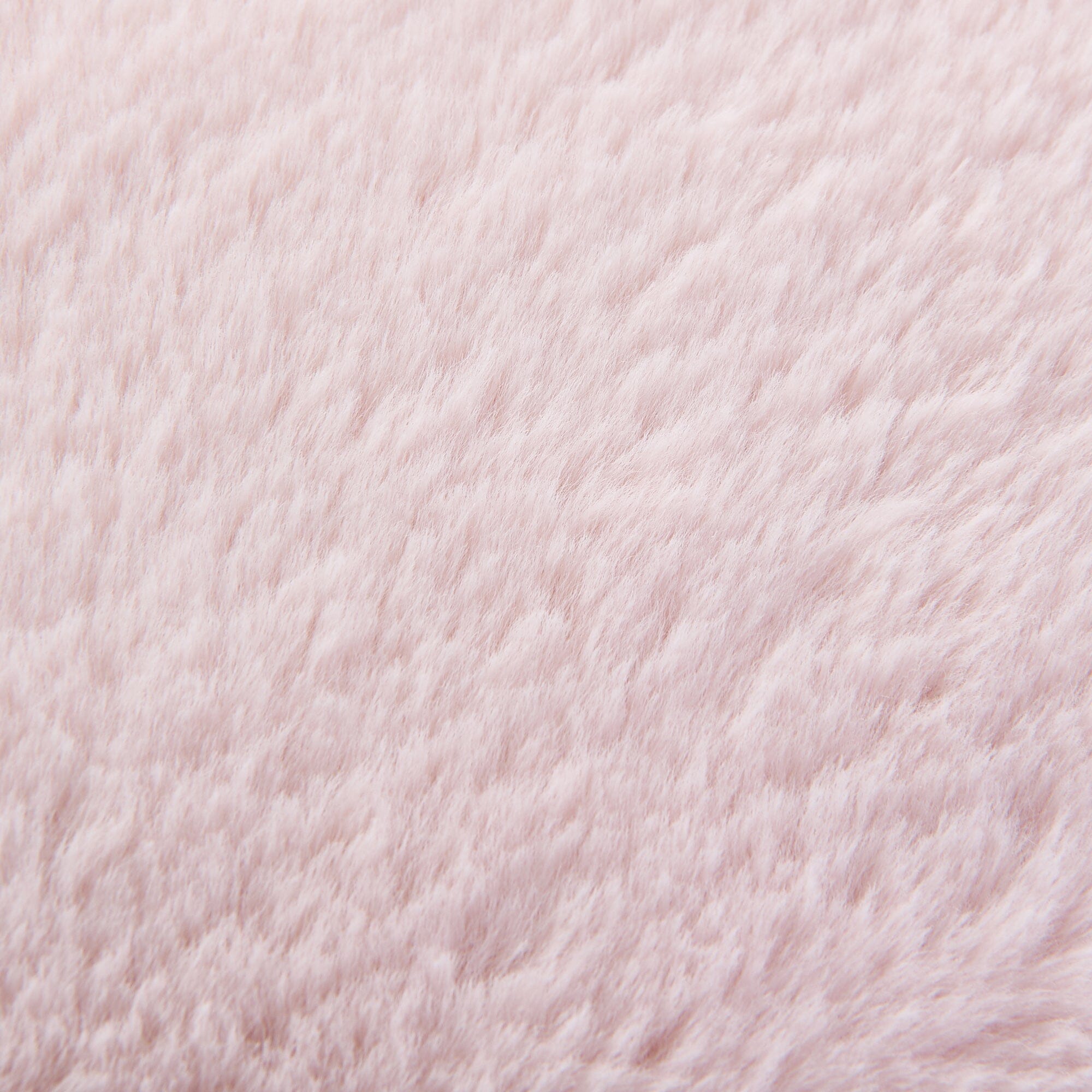 Mochimochi Cushion Eco Fur Φ600 Pink