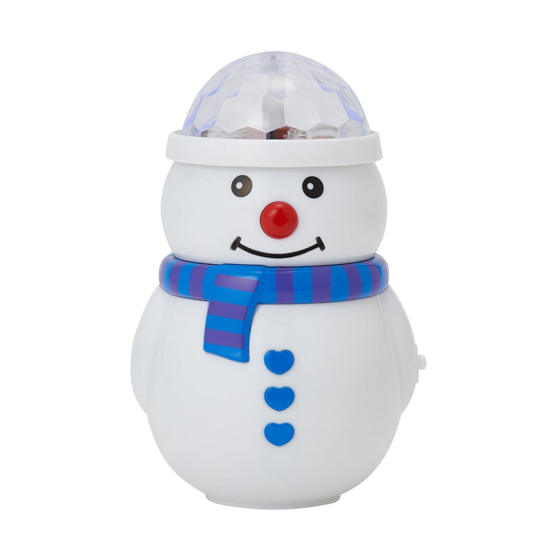 Music Mirror Ball Snowman