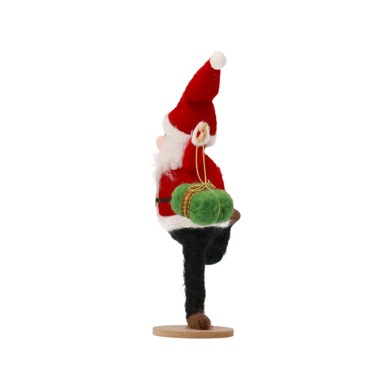 Fabric Object Yoga Pose Santa Gift