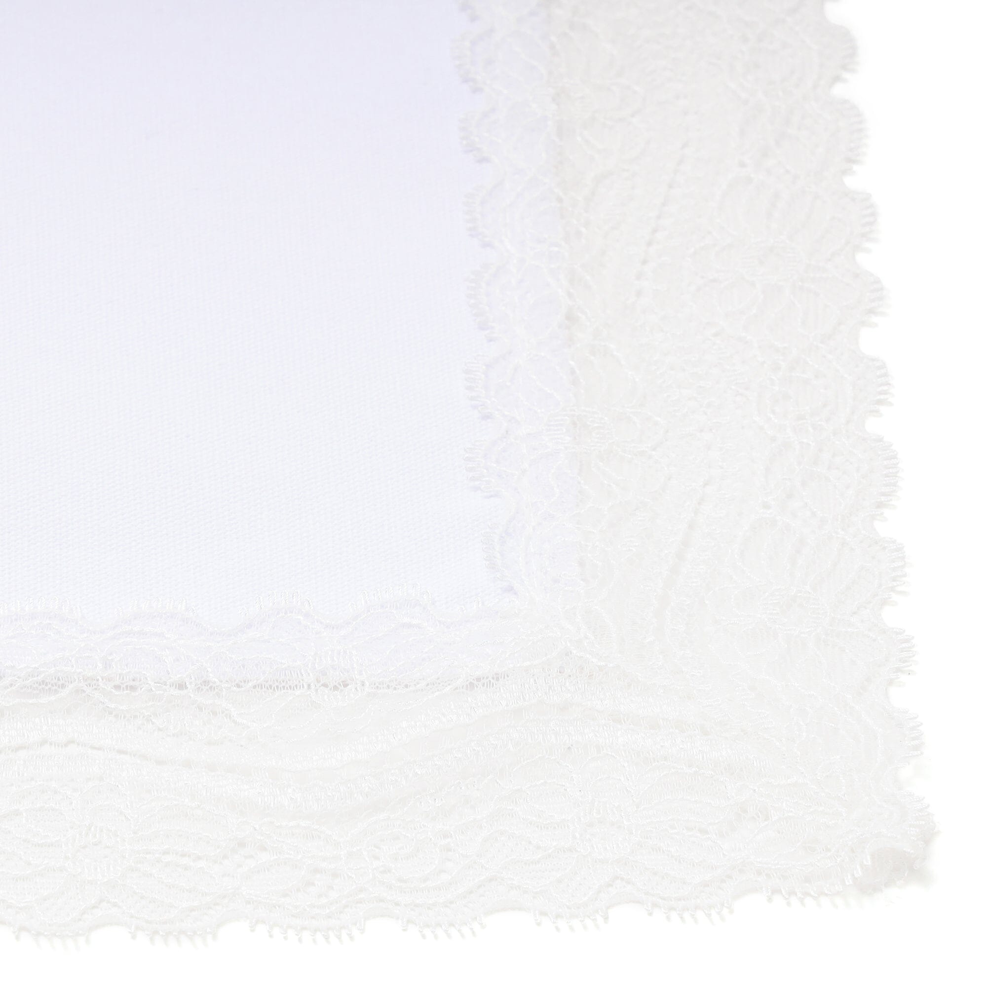 Lace Lunch Mat White