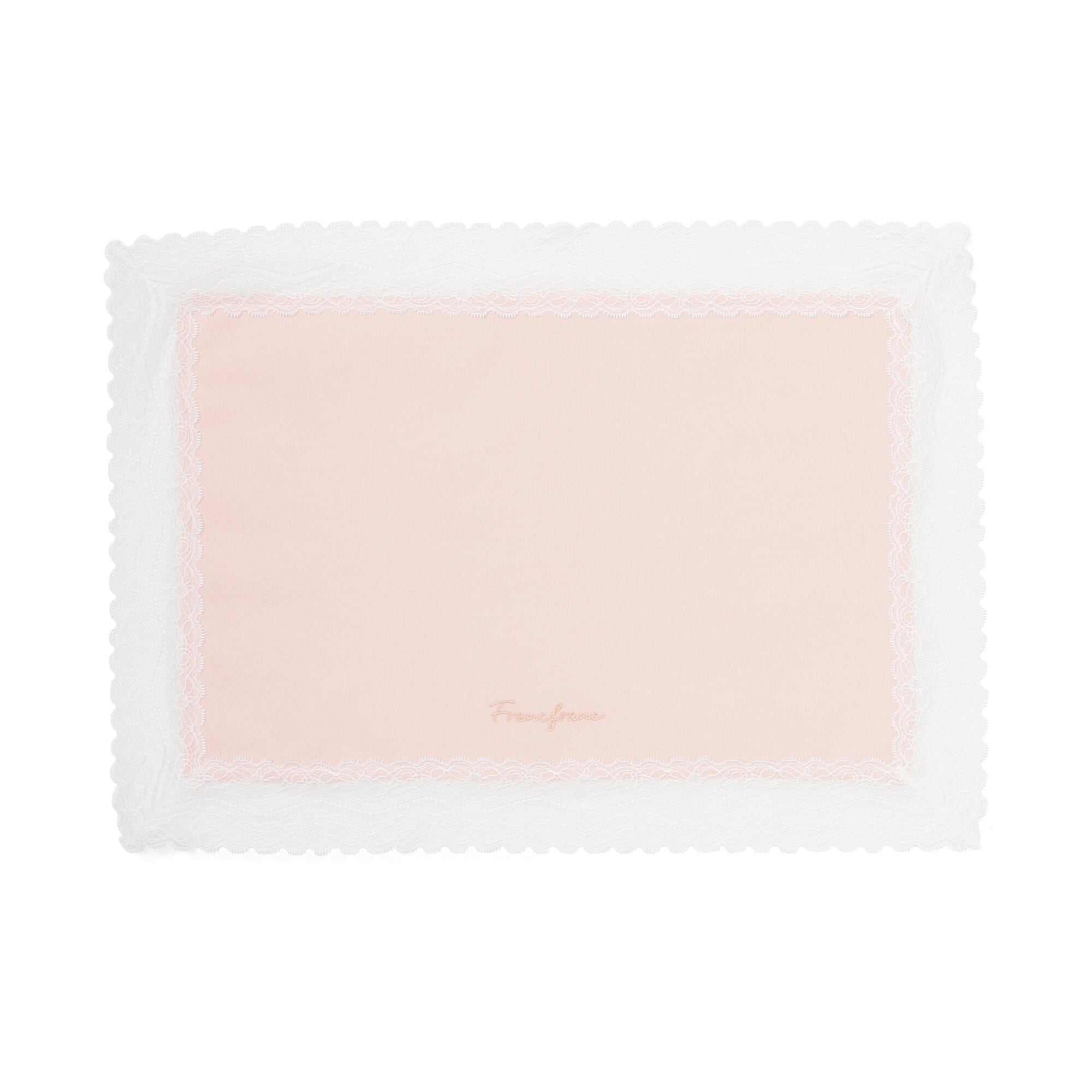 Lace Lunch Mat Pink