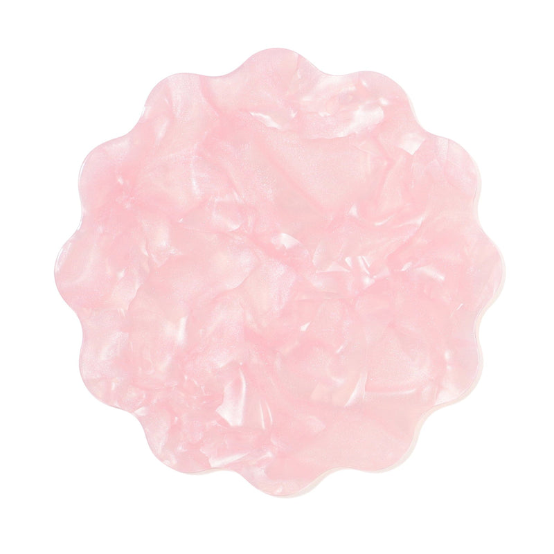 Color Marble Coaster  Pink