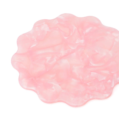 Color Marble Coaster  Pink