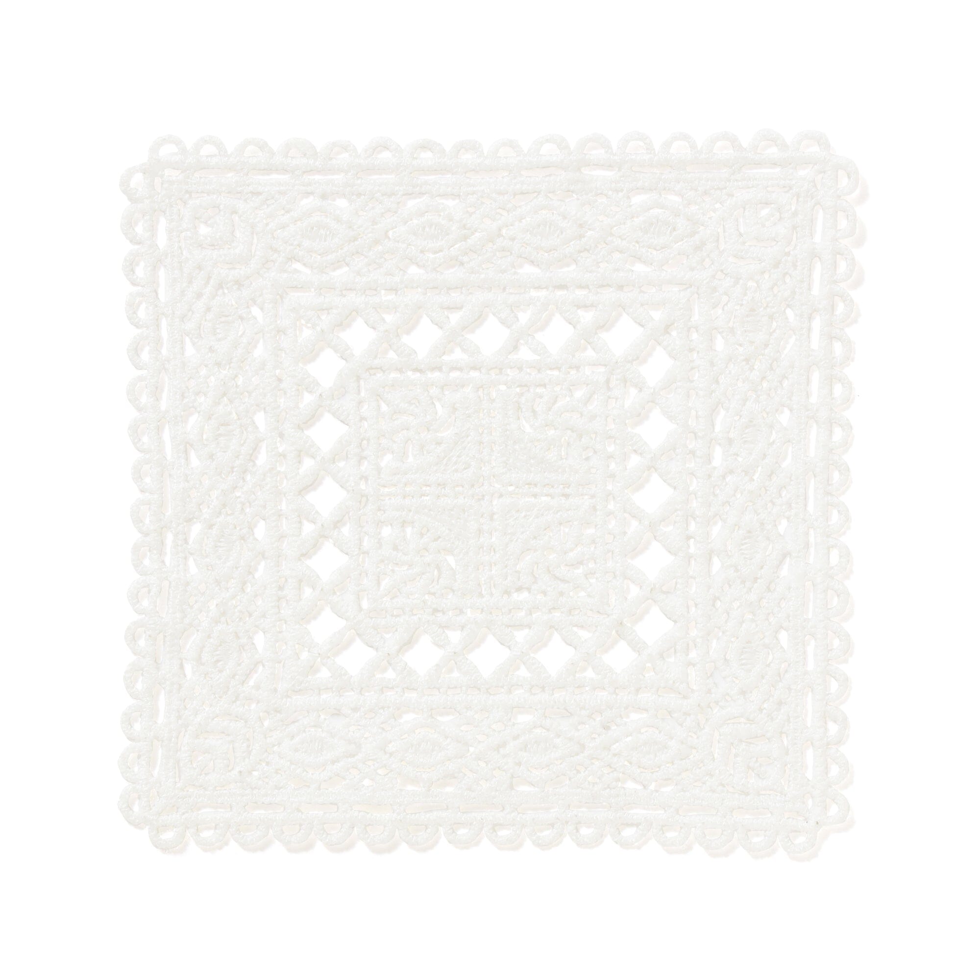 Lace Coaster Square