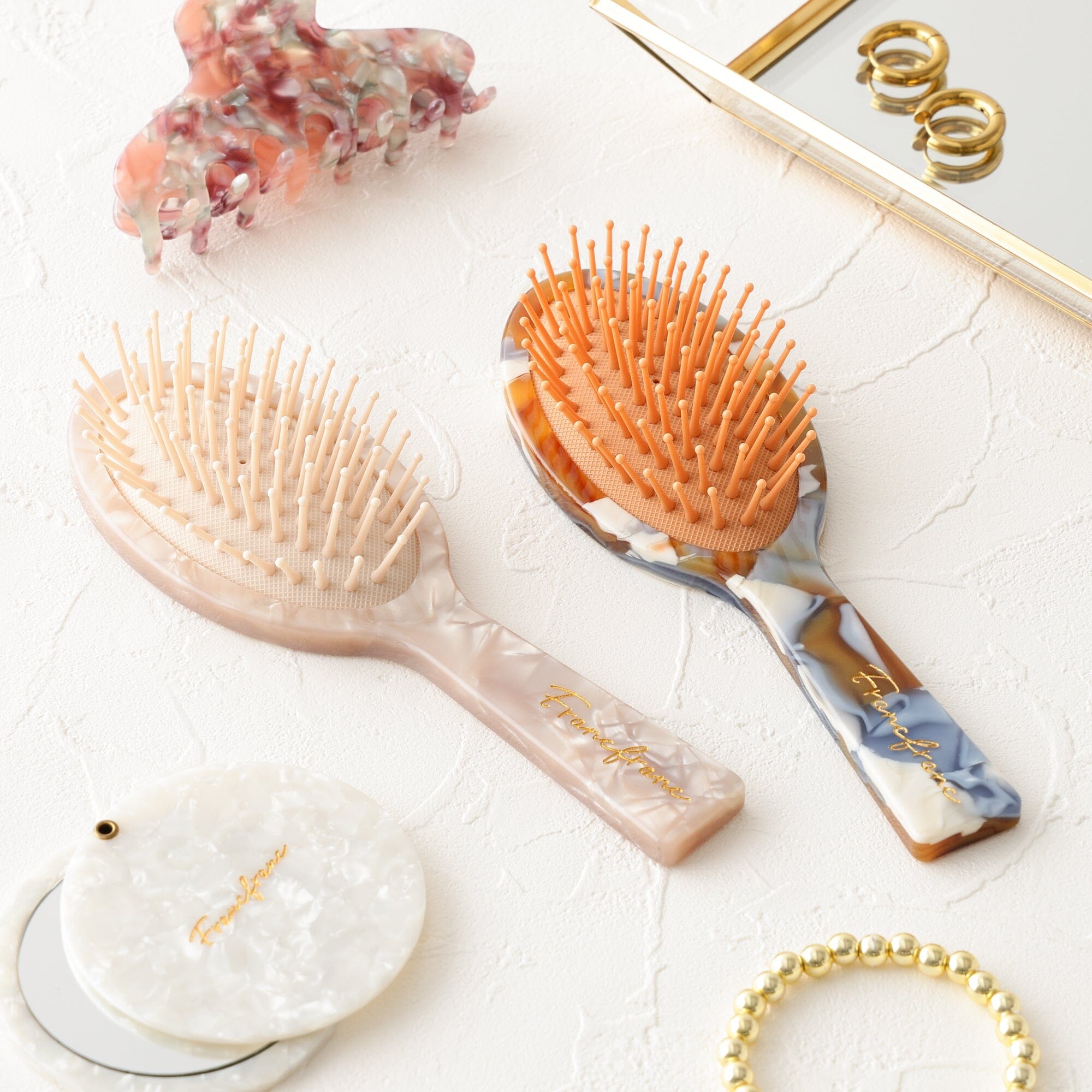 Oval Hair Brush Brown