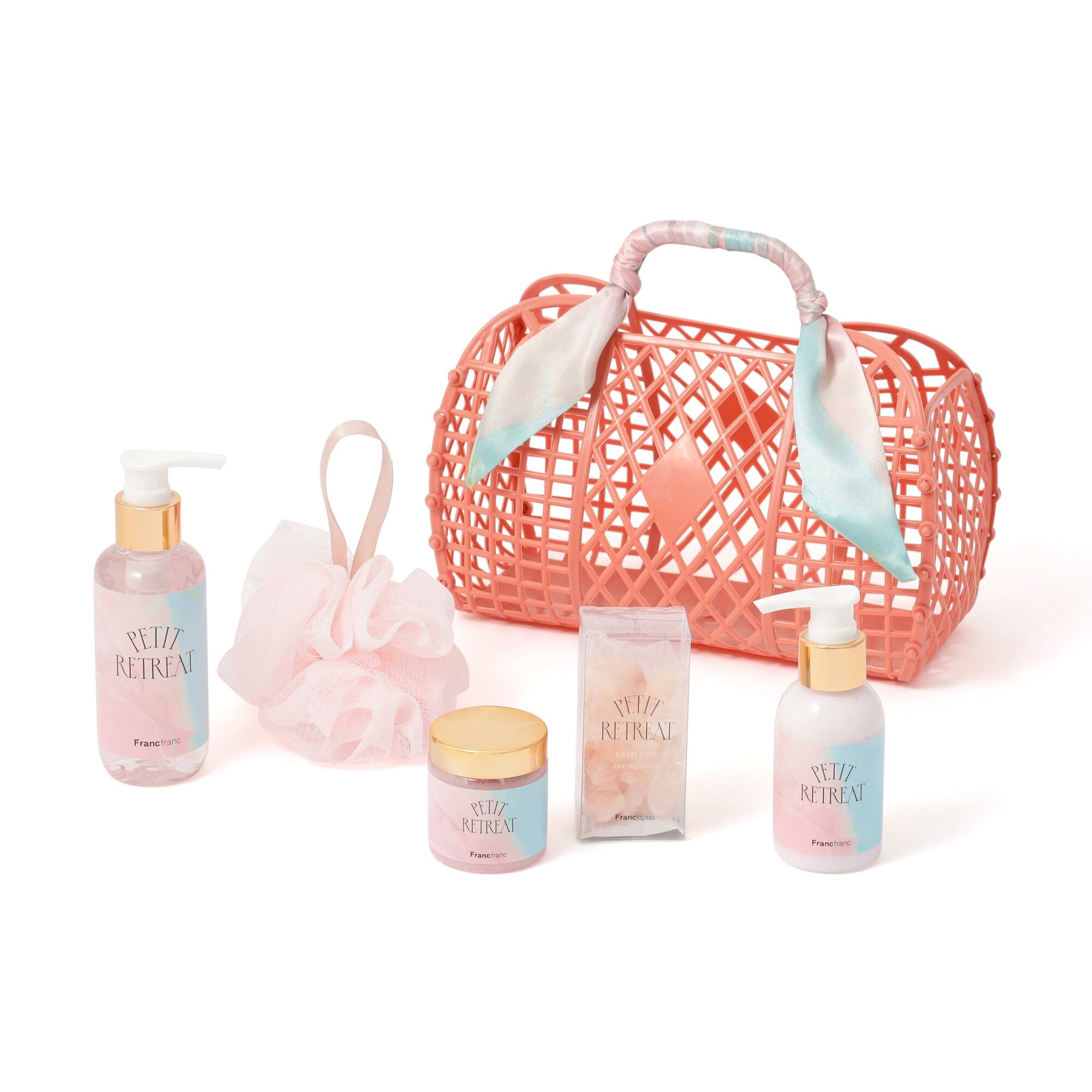 Petit Retreat Body Care Set Pink