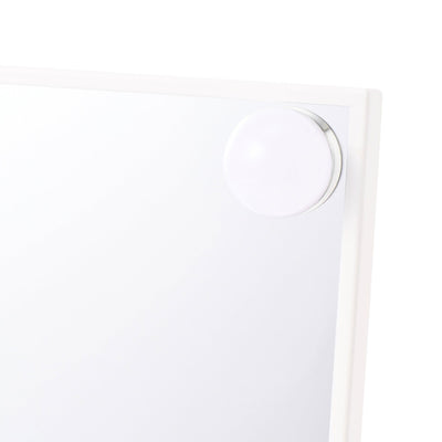 Hollywood Mirror Square Small White