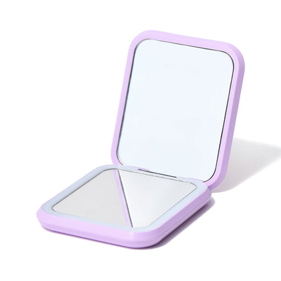 Blanche Led Compact Mirror Purple