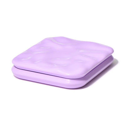 Blanche Led Compact Mirror Purple