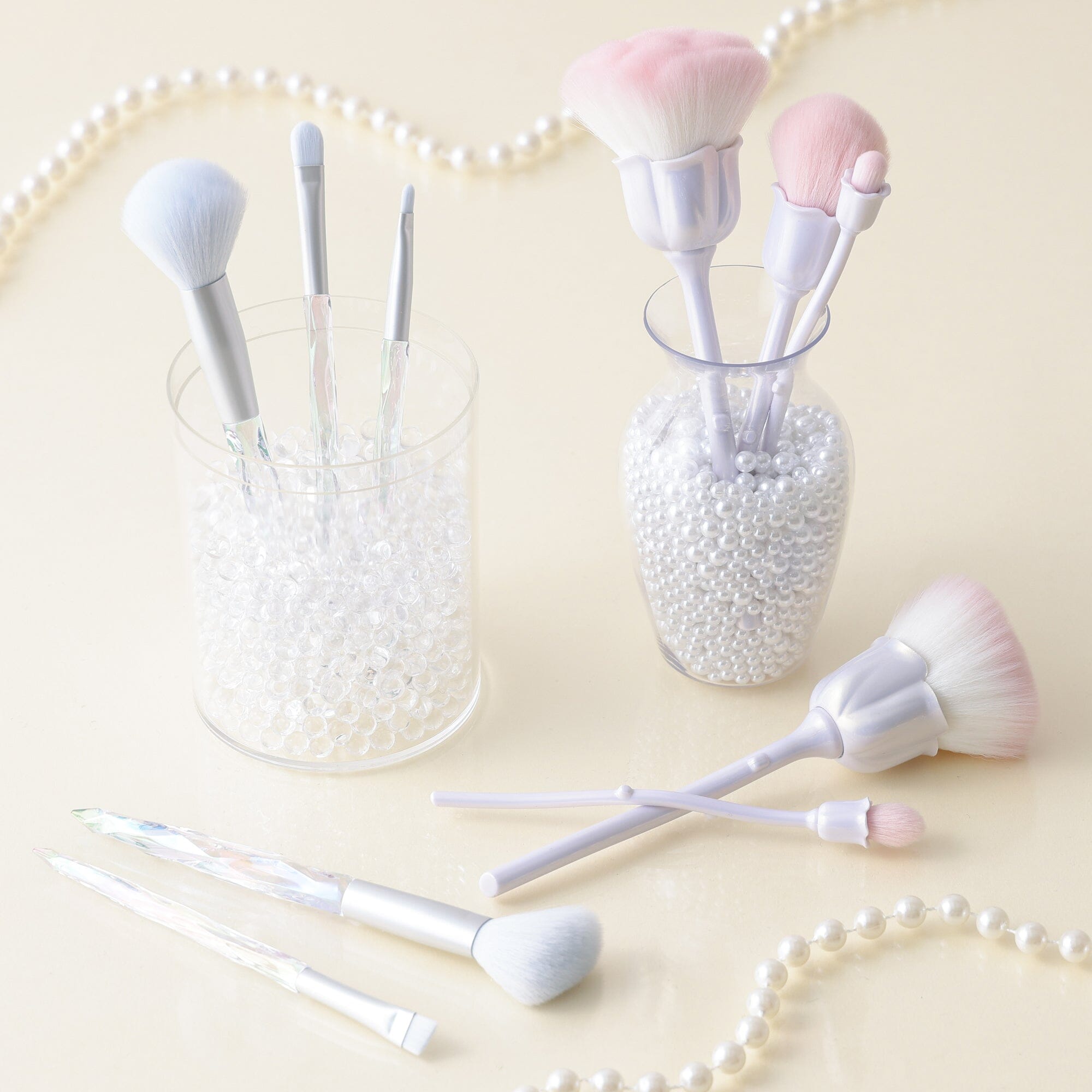 Rossa Makeup Brush Set Pink