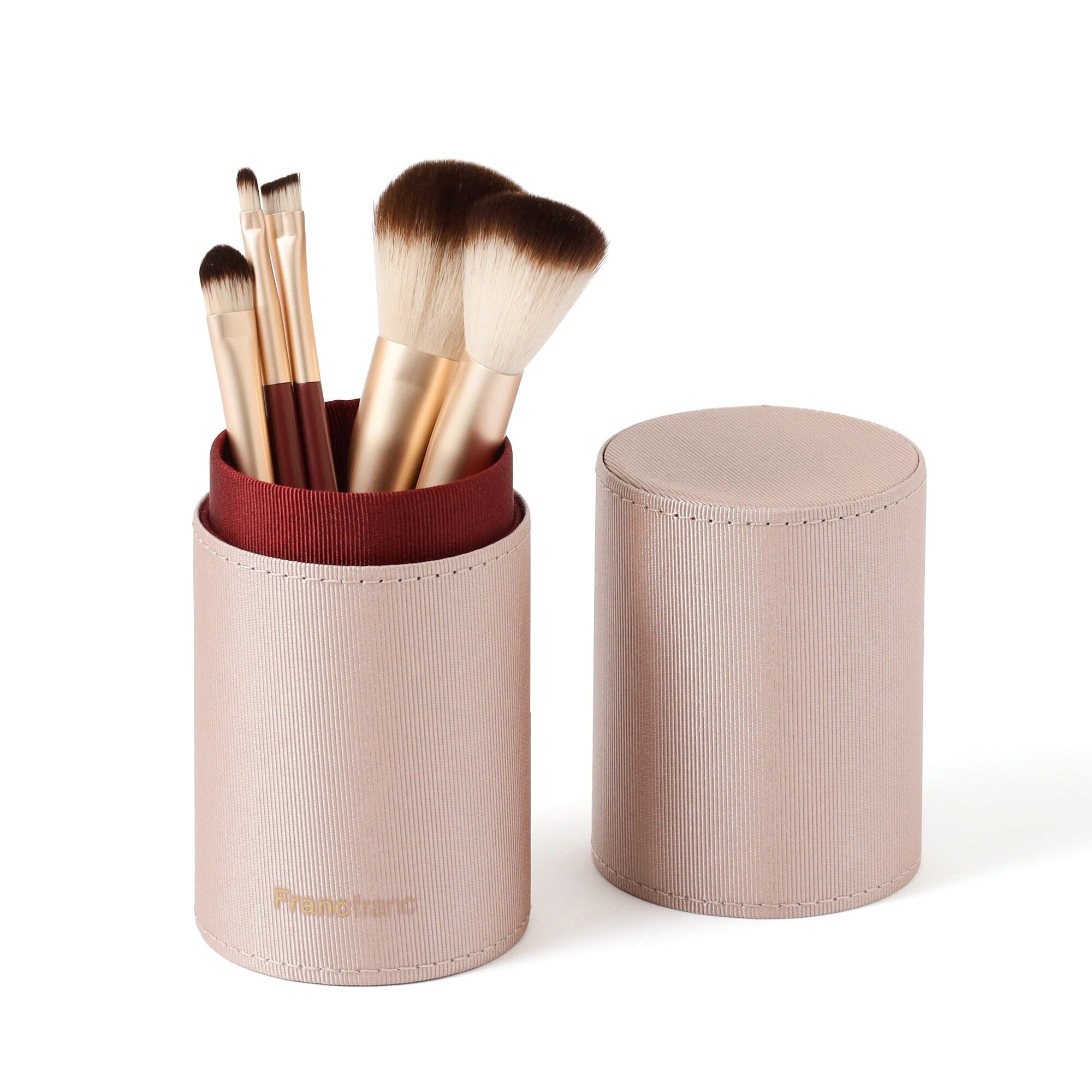 Bicolor Makeup Brush Set Pink