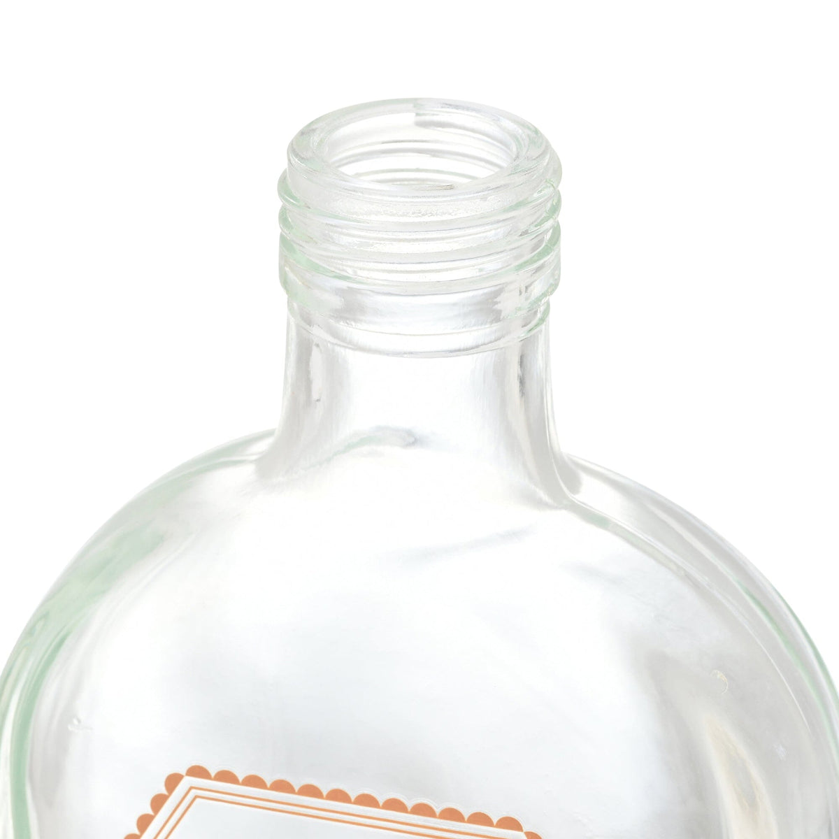 Mouthwash Bottle And Cup Brown