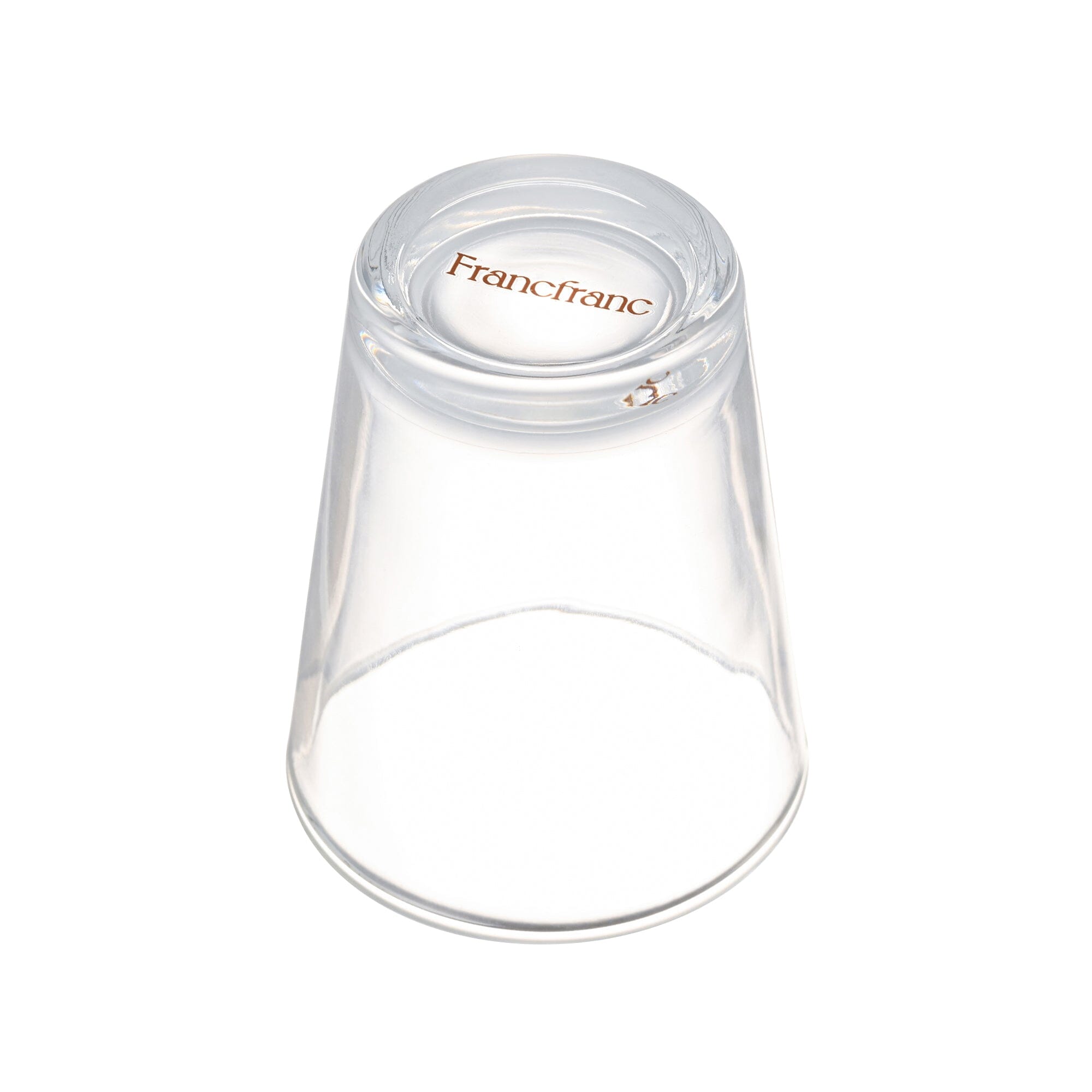 Mouthwash Bottle And Cup Brown