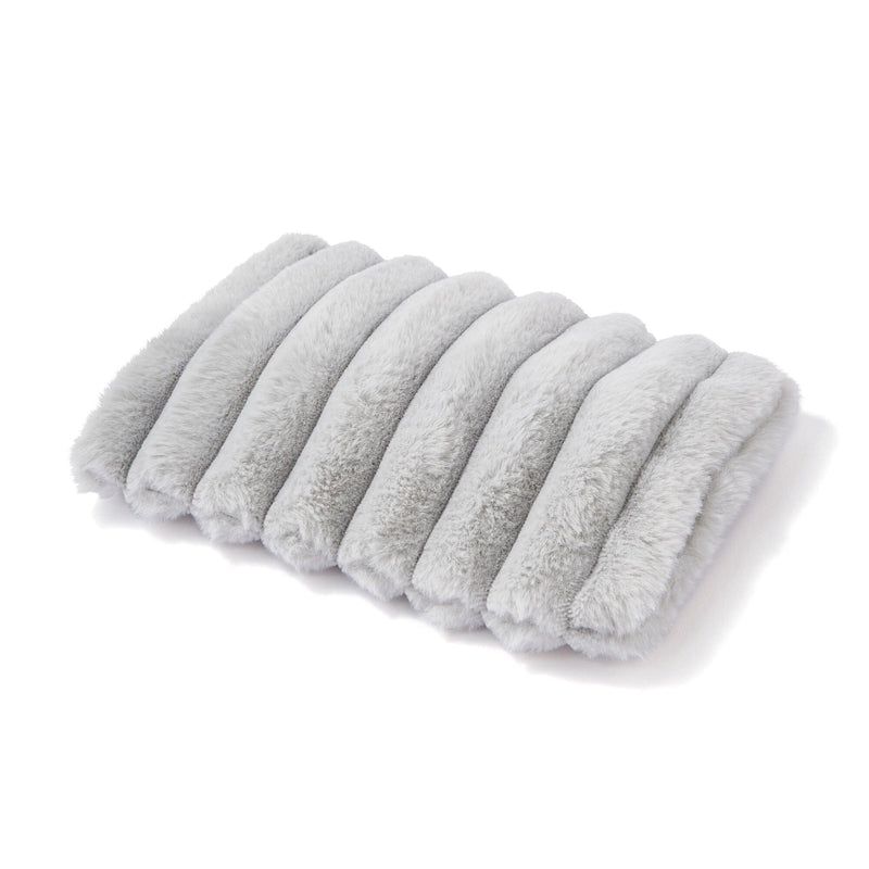 Hot Water Bottle With Cover  Gray