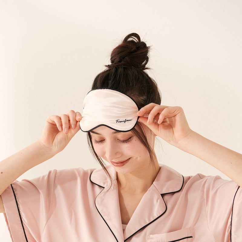 Silk Eye Mask  Pink