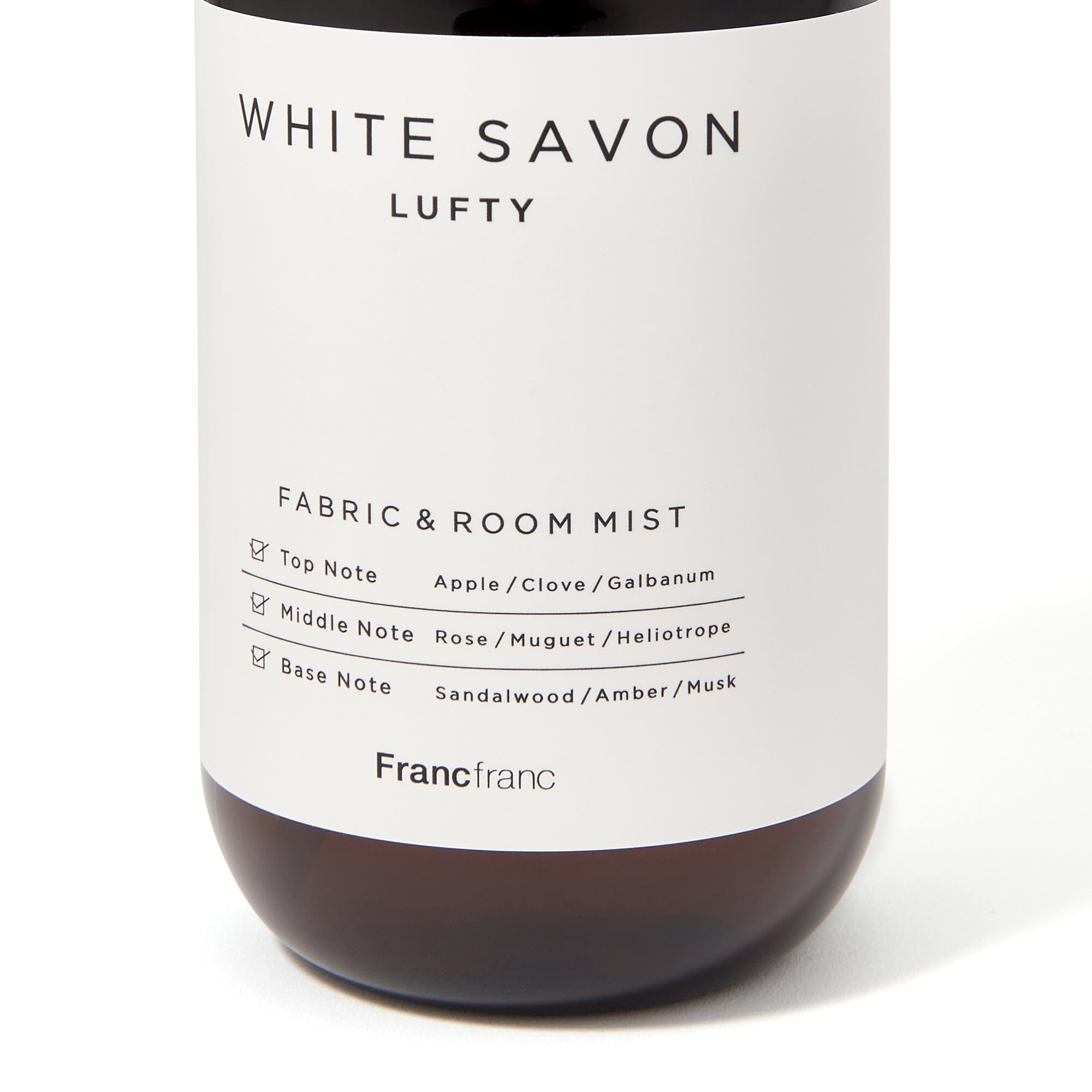 LUFTY 衣物香薰噴霧White Savon