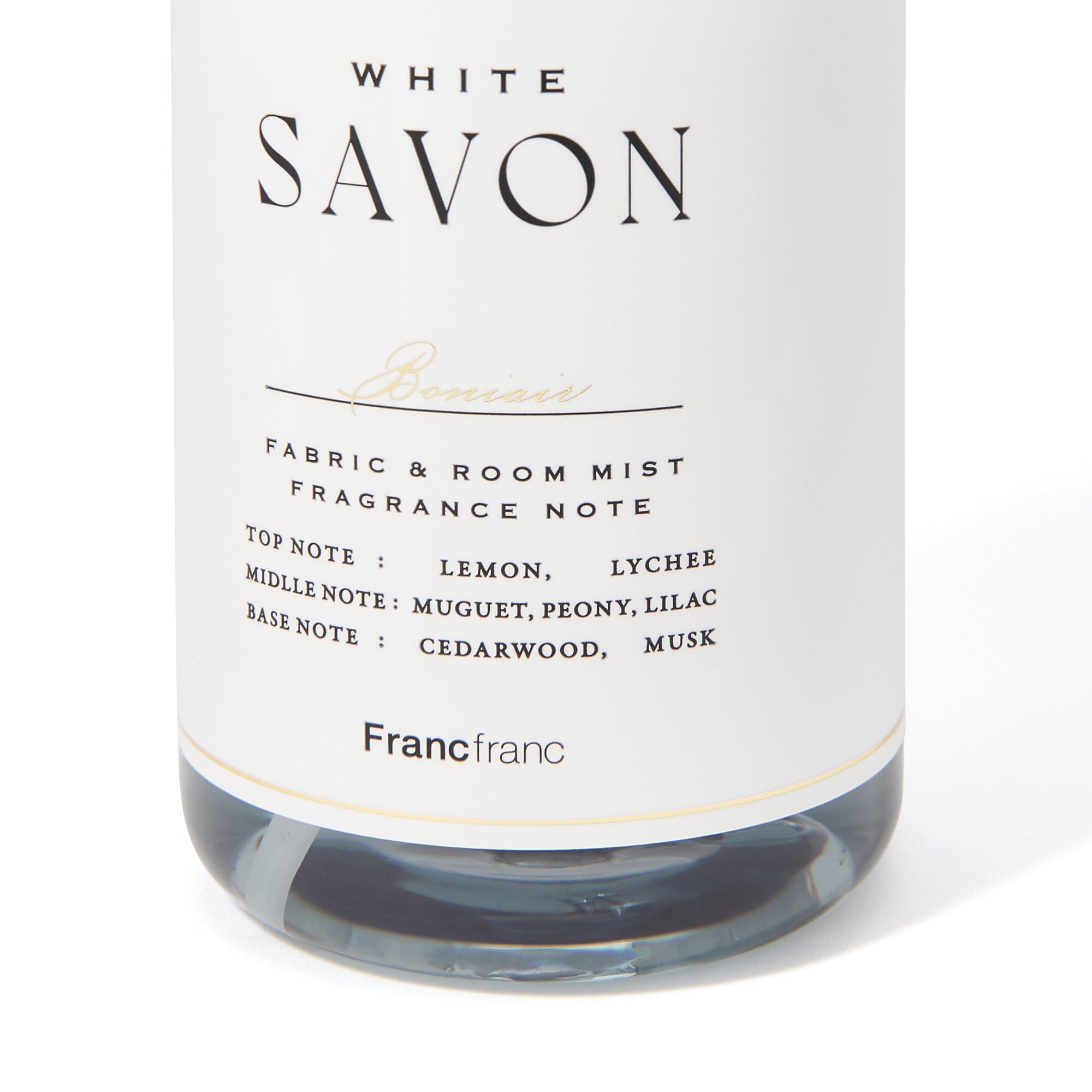 BONIAIR 衣物香薰噴霧White Savon