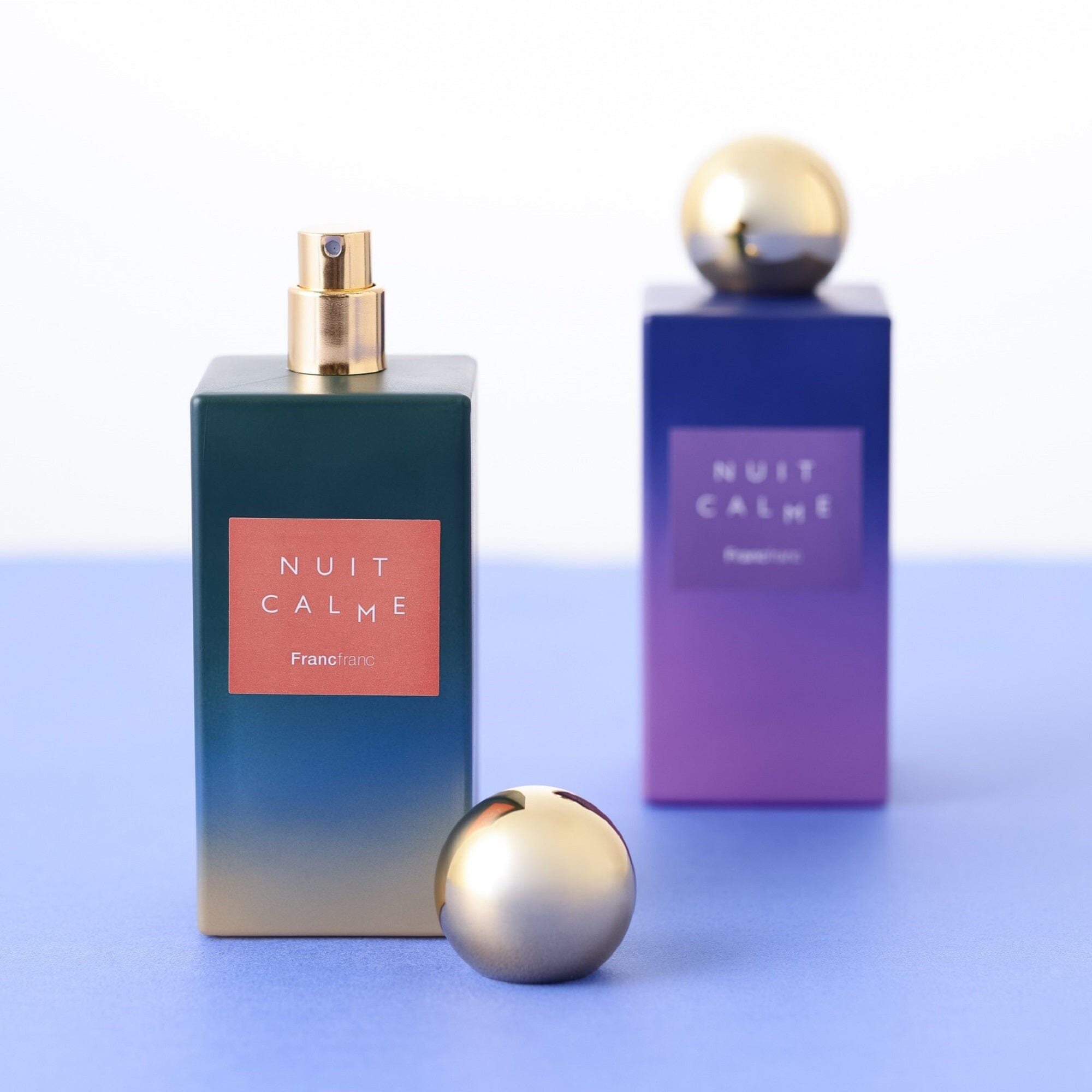 Nuit Calme Pillow & Room Mist Green (Wood & Citrus Scent)