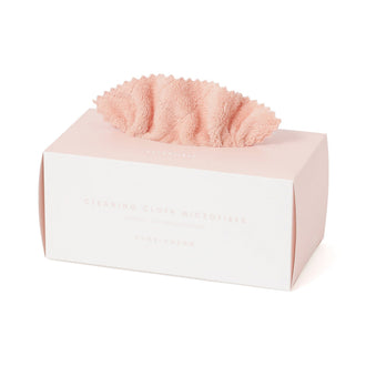 Cleaning Cloth set Microfiber Reversible Pink