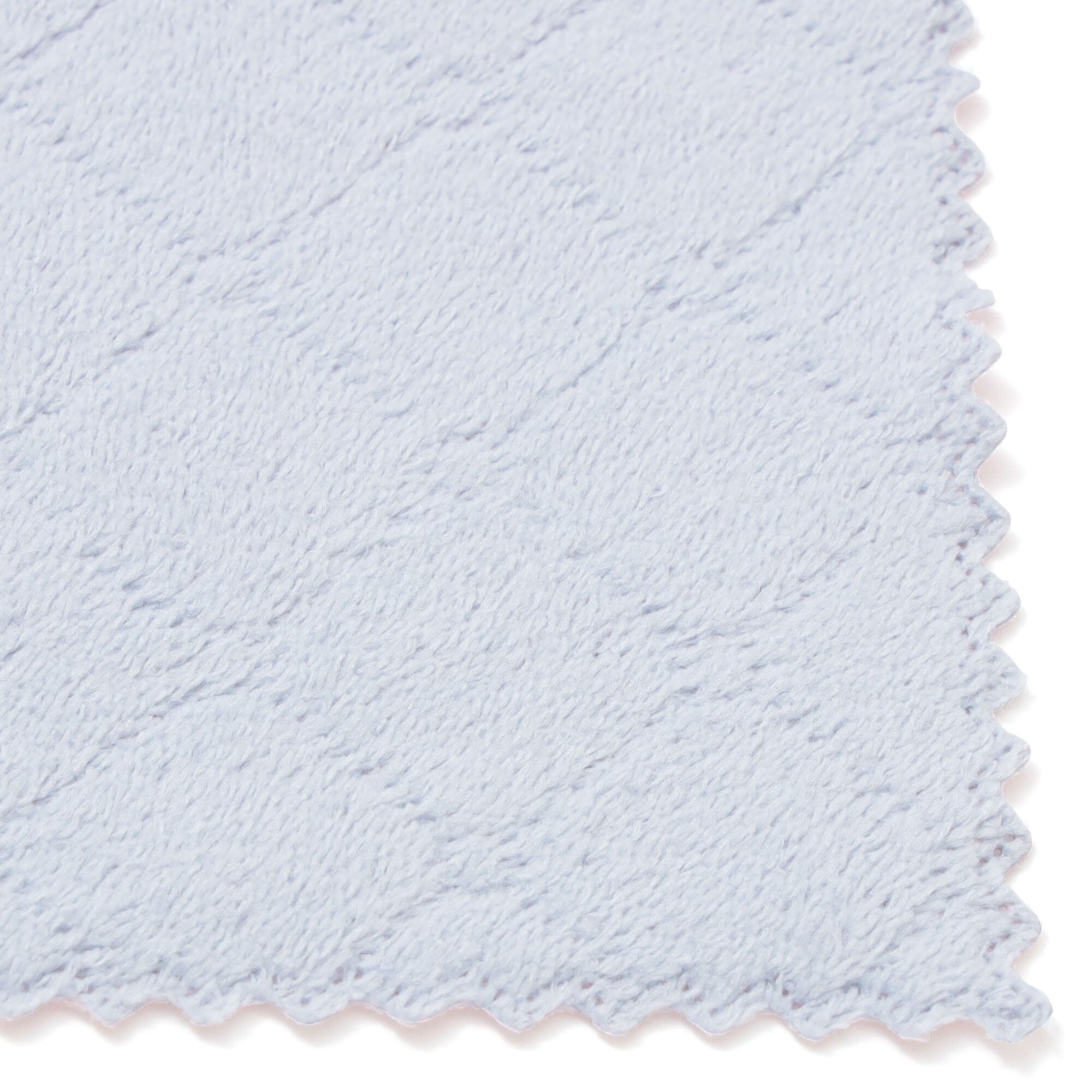 Cleaning Cloth set Microfiber Reversible Blue