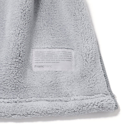 Snap Towel Plain  Gray