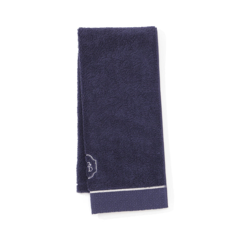 Embroidery Face Towel   Navy