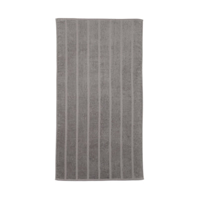 Vale Set Bath Towel Star  Gray