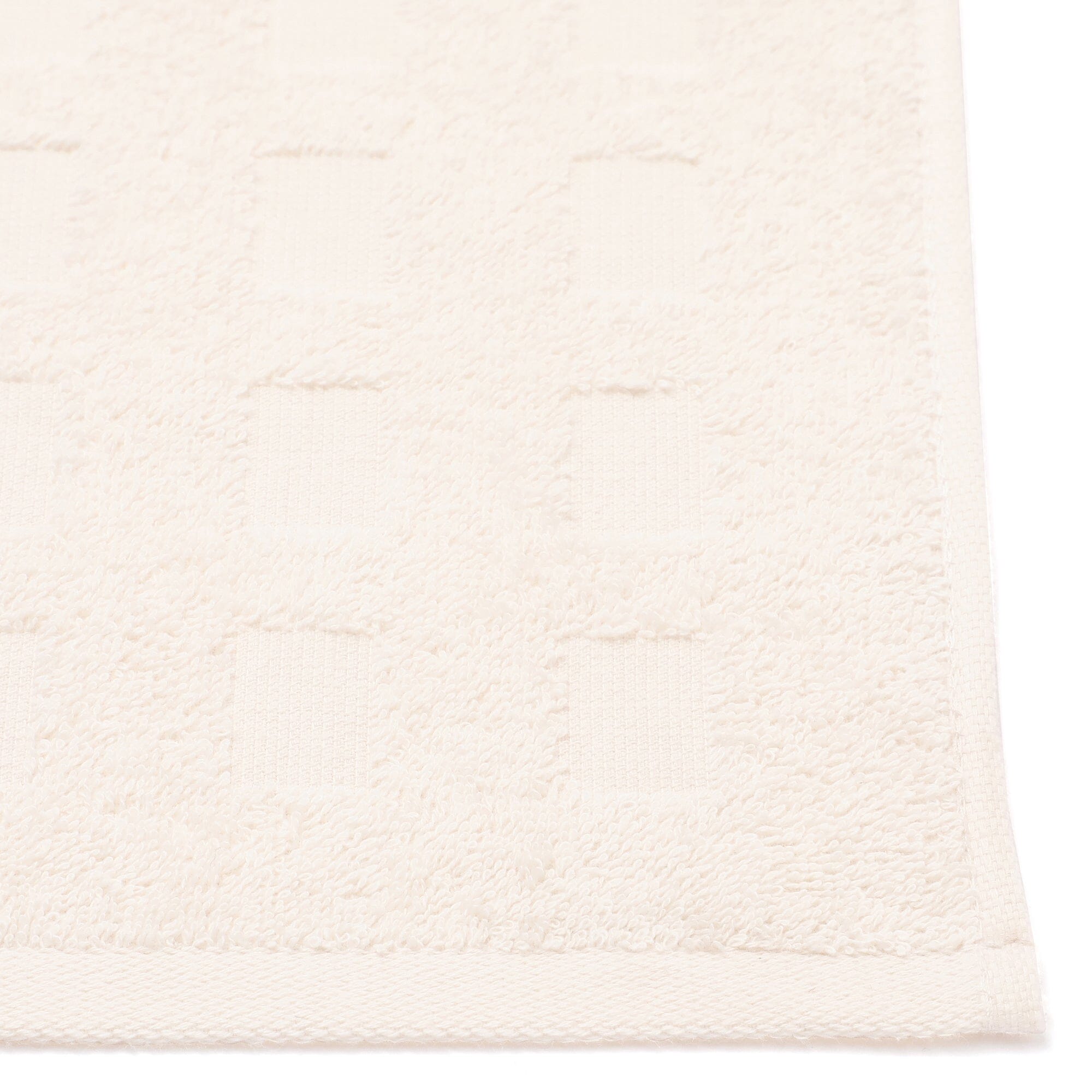 Vale Set Bath Towel Natural Flower Pink