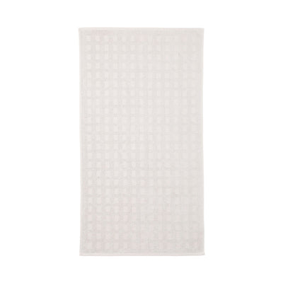 Vale Set Bath Towel Heart  White