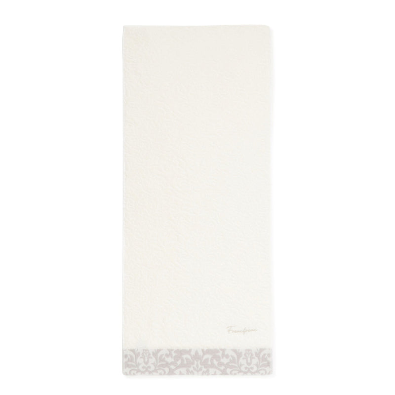 Antibacterial And Deodorizing Acanthus Face Towel, Ivory