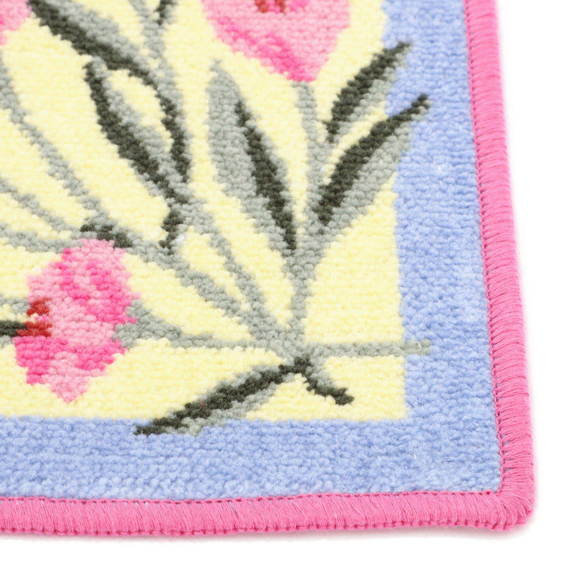 Chenille Handkerchief Towel Flower Petal