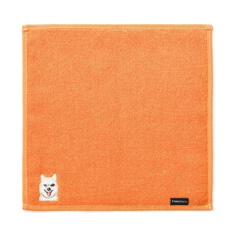 Ballot Antibacterial and Deodorizing Handkerchief Shiba Inu Pink