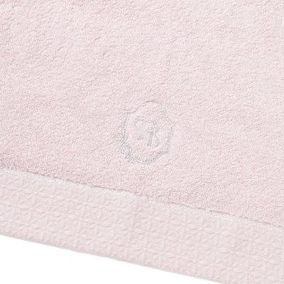 EmBrownoidery Face Towel   Pink