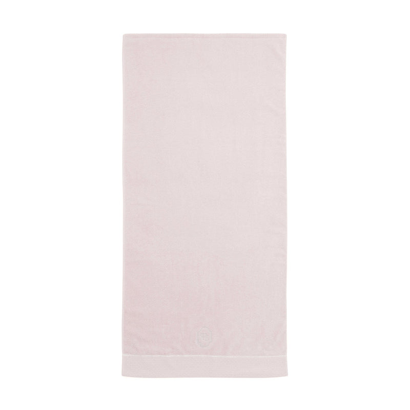 EmBrownoidery Bath Towel   Pink