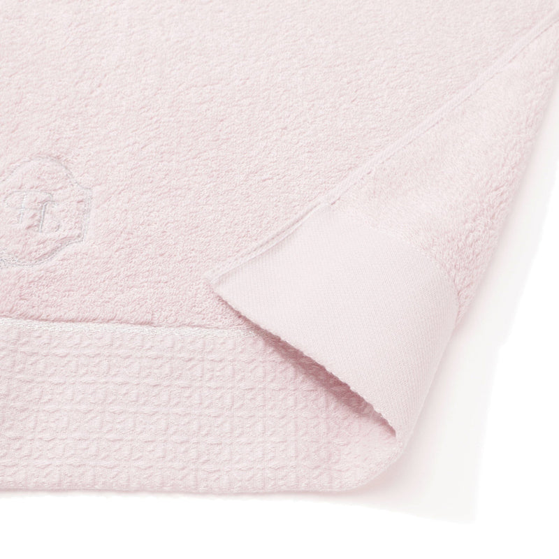 EmBrownoidery Bath Towel   Pink