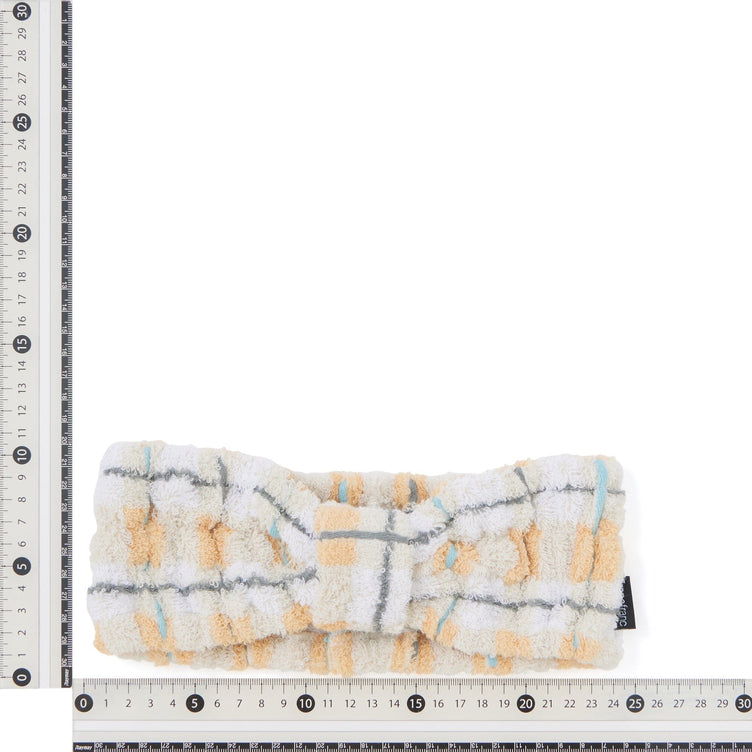 Antibacterial And Deodorizing Pastel Edge Hairband Orange