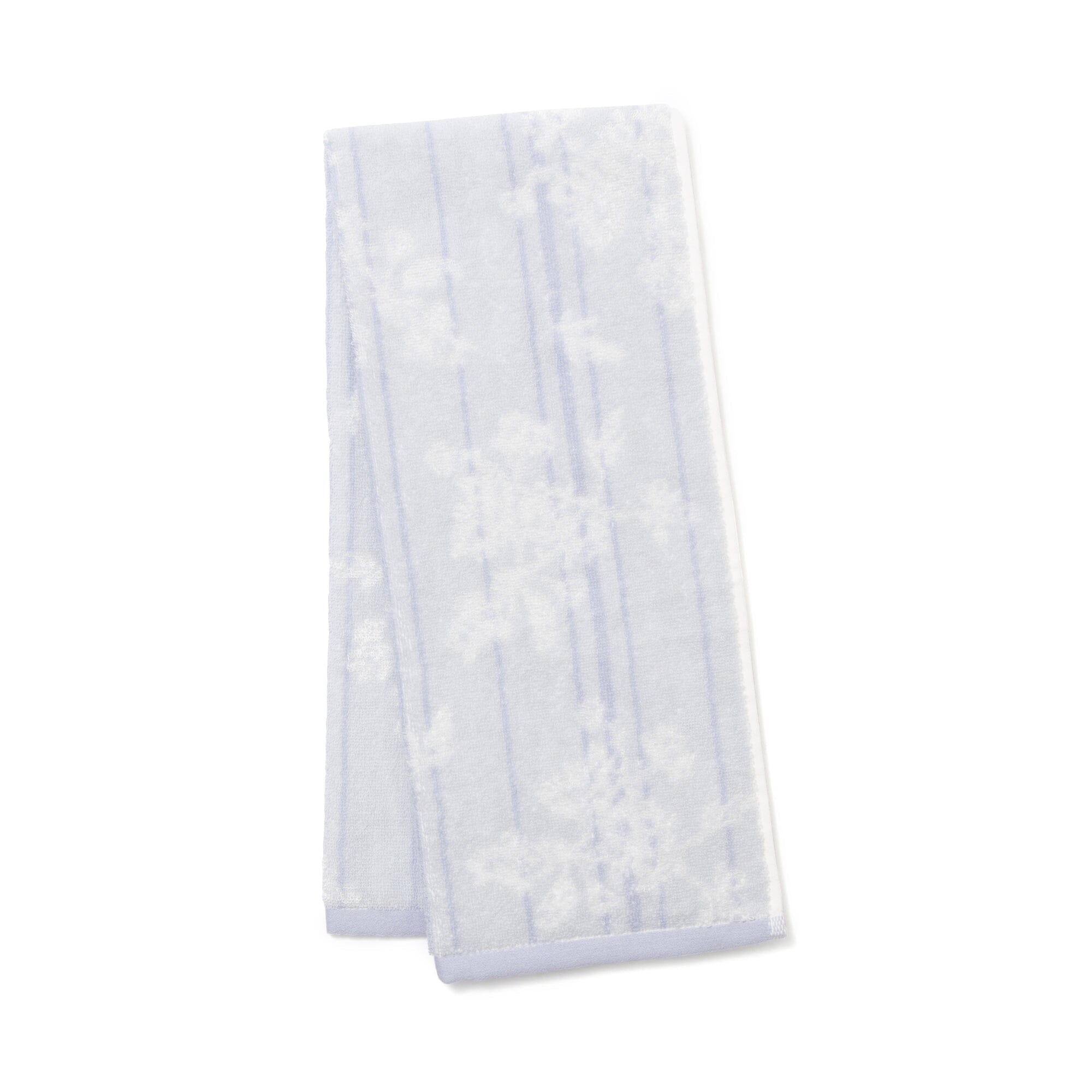 Cooling Face Towel Light Blue