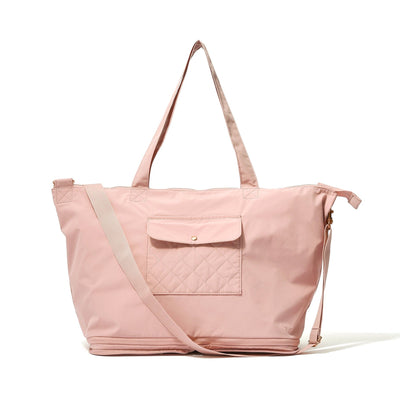 Quilting 2Way Carry On Bag  Pink