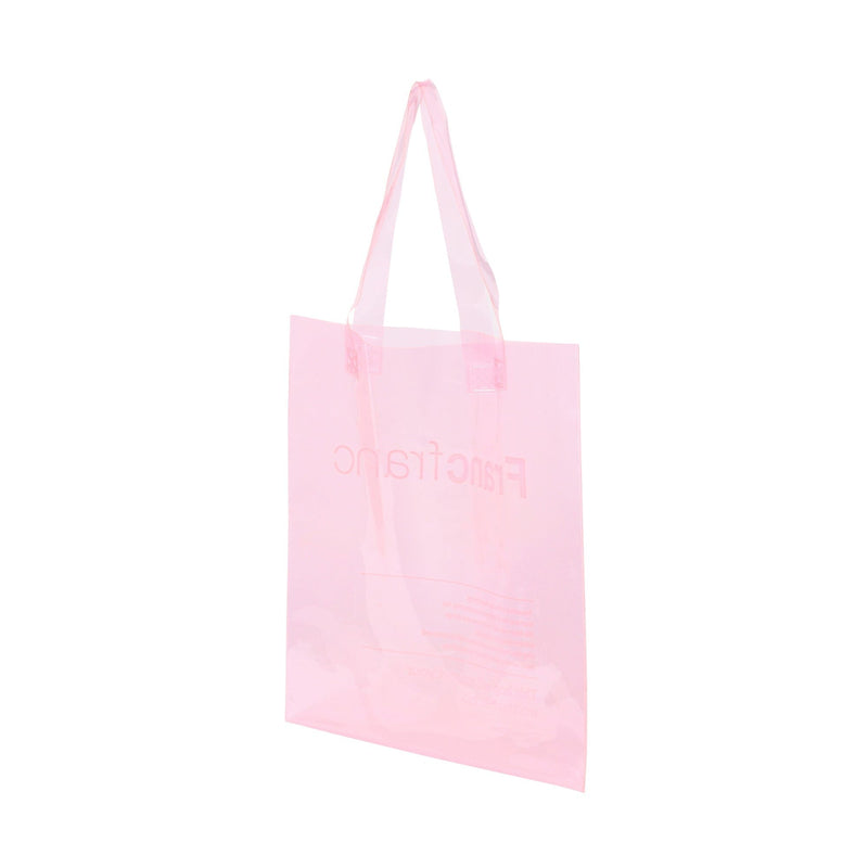 Clear Tote Bag Pink