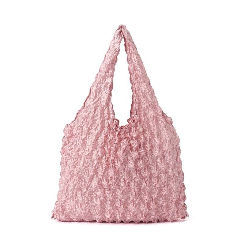 Crumple Eco Bag Pink