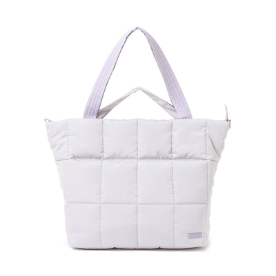 Popstitch Quilt Travel Bag Light Grey