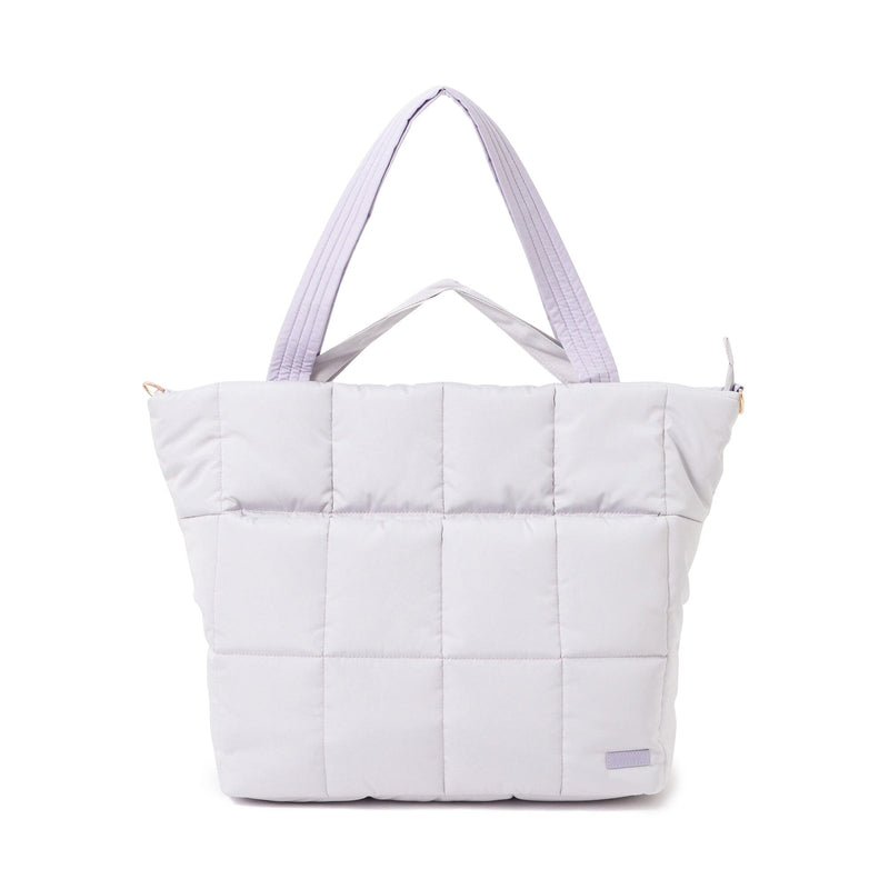 Popstitch Quilt Travel Bag Light Grey