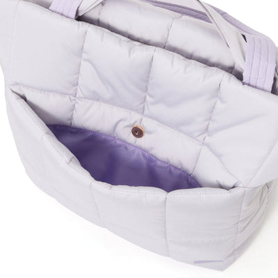 Popstitch Quilt Travel Bag Light Grey