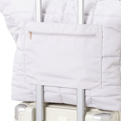 Popstitch Quilt Travel Bag Light Grey