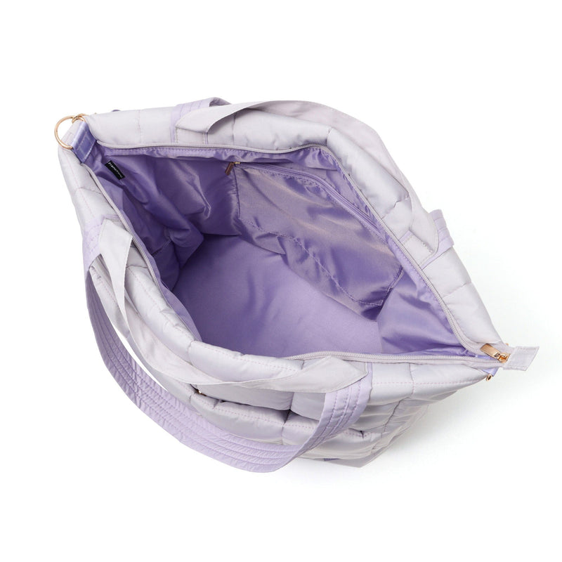 Popstitch Quilt Travel Bag Light Grey